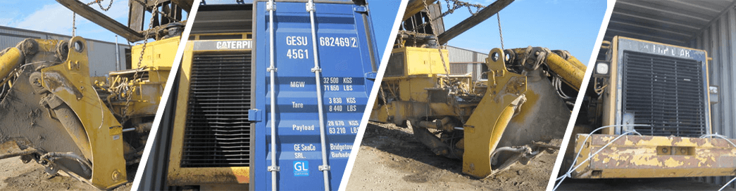 Machinery & Shipping Container